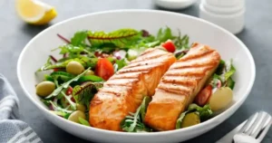 salmon bowl