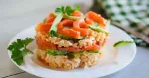 salmon rice recipe