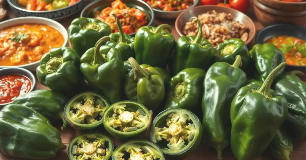 Poblano peppers