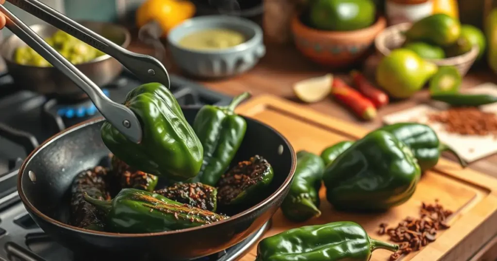 Poblano peppers